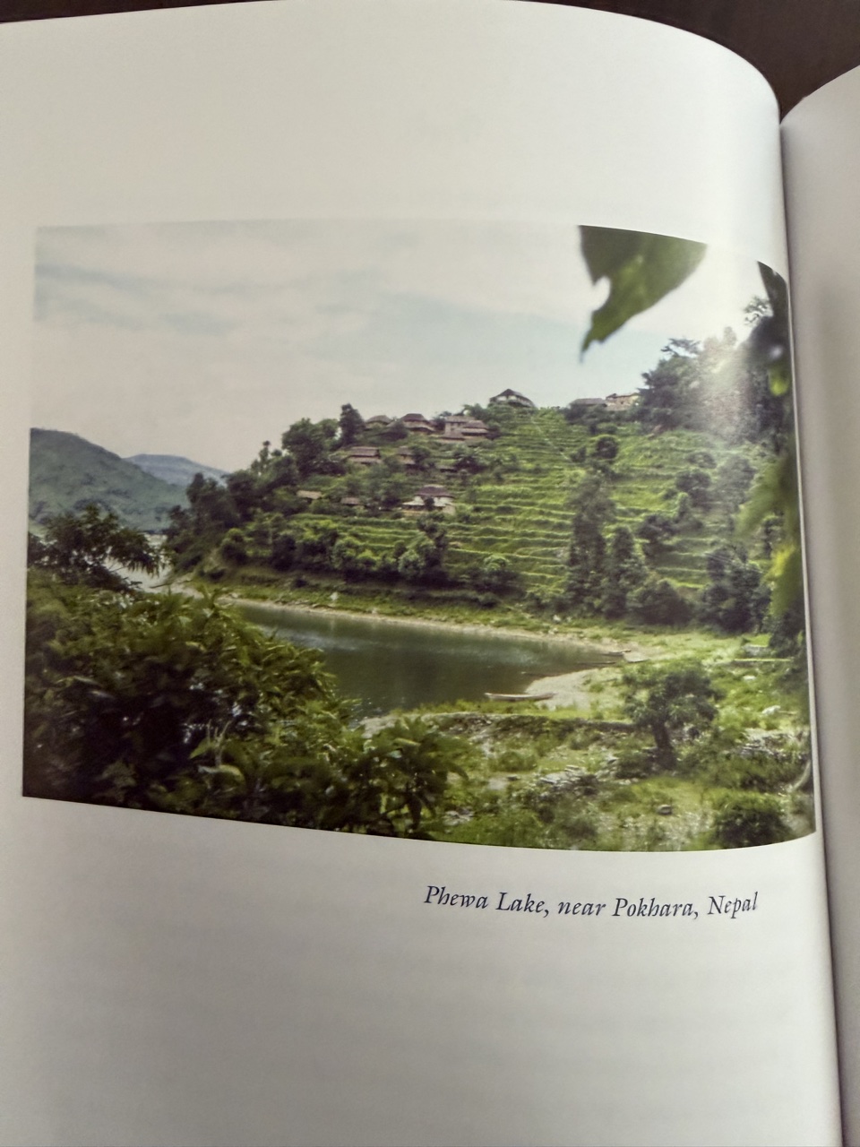 Phewa Lake near Pokhara, Nepal, photographed in 1978